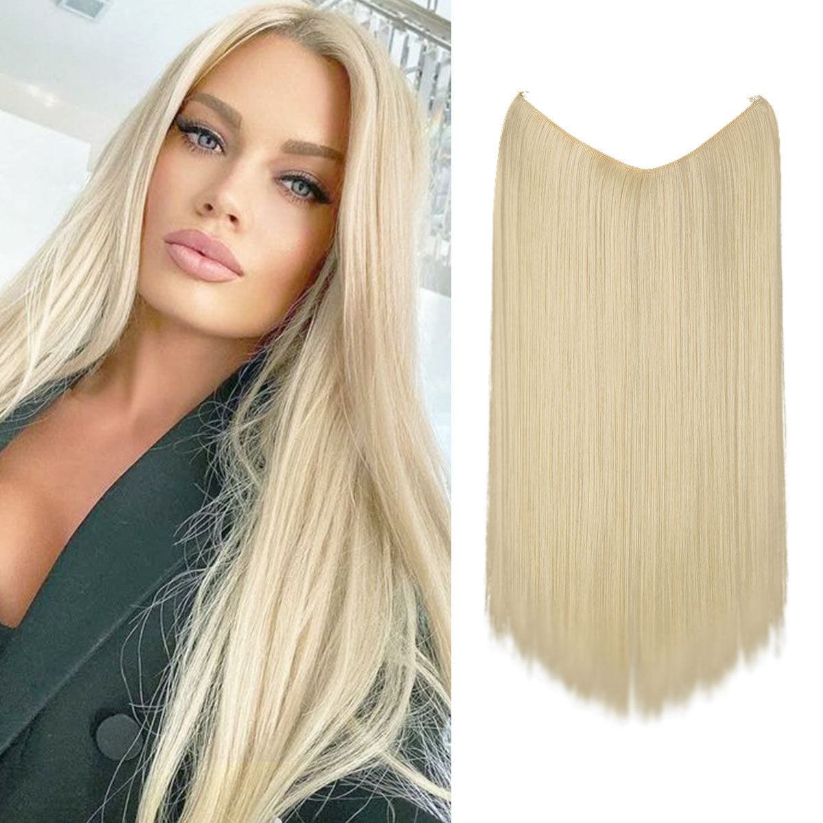 Straight Invisible Halo Extensions